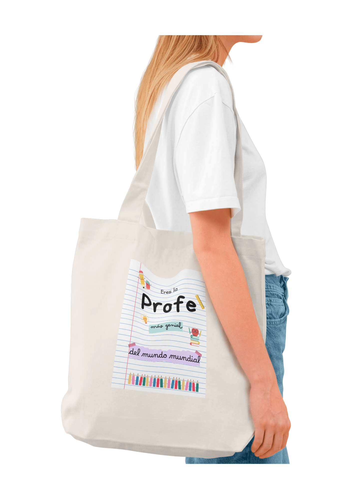 Tote bag Profe genial