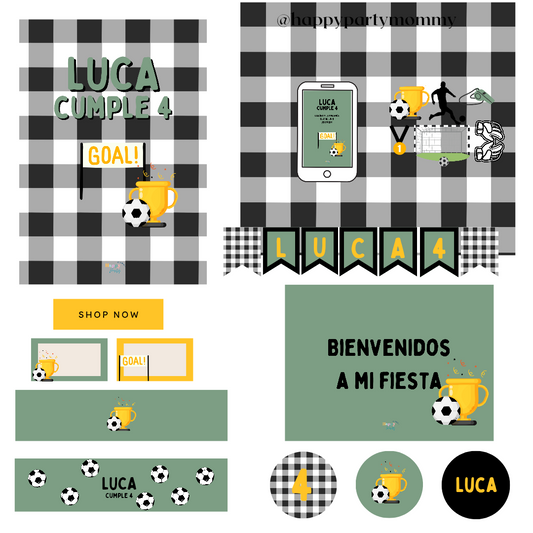 Pack Futbol Party